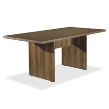 Lorell Chateau Srs Walnut Rectangular Table