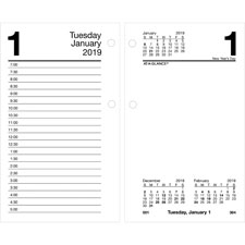 AT-A-GLANCE Compact Daily Desk Calendar Refill