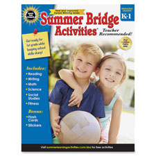 Carson Gr K-1 Summer Bridge Activities Workbook