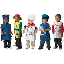 Children's Fact. Community Helper Tunics Play Set