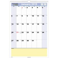 At-A-Glance QuickNotes Monthly Wall Calendar