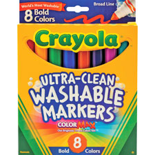 Crayola Ultra-Clean Washable Bold Colors Markers