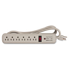 Compucessory 6-Outlet Strip Office Surge Protector