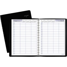 AT-A-GLANCE DayMinder 4-Person Daily Appt Book