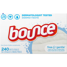 Procter & Gamble Bounce Free/Gentle Dryer Sheets
