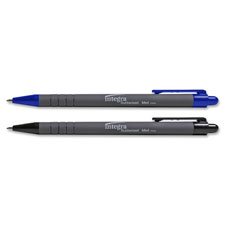 Integra Rubber Barrel Retractable Ballpoint Pens