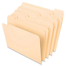 Pendaflex 1/5-cut Reinforced Manila File Folders