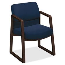 HON 2400 Series Hardwood Sled Base Guest Chair