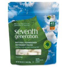 Seventh Gen. Natural Dishwasher Detergent 45-Pack