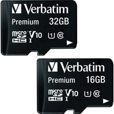 Verbatim microSDHC Adapter Memory Card