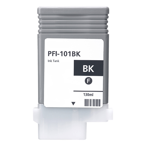Premium Quality Black Pigment Inkjet Cartridge compatible with Canon 0883B001 (PFI-101Bk)
