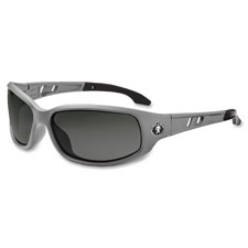 Ergodyne Smoke Lens/Gray Frame Safety Glasses