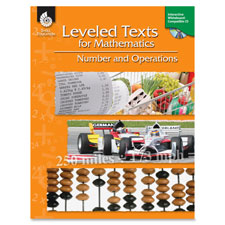 Shell Education Gr3-12 Number/Ops Leveled Texts Bk