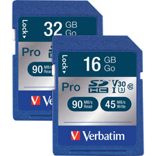 Verbatim Pro 600X SDHC UHS-1 Memory Card