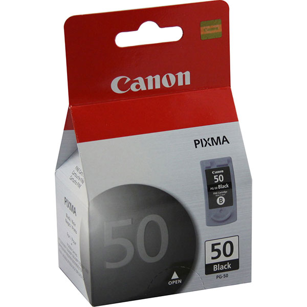 Canon 0616B002 (PG-50) Black OEM Inkjet Cartridge