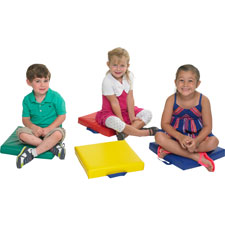 Early Childhood Res. 4-pc Square Carry Me Cushion
