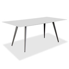 Lorell 72"W Rectangular Top Steel Table Base