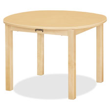 Jonti-Craft Multi-purpose Maple Round Table