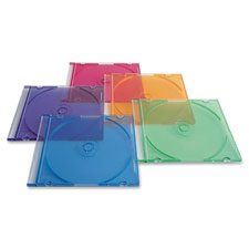 Verbatim CD/ DVD Color Slim Cases