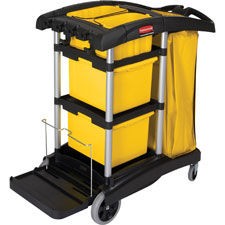 Rubbermaid Comm. High Capacity Janitorial Cart