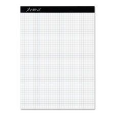 Tops Quad-ruled Double Sheet Writing Pads