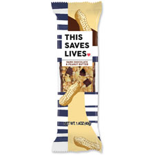 This Bar Saves Lives Dark Chocolate/Peanut Bar