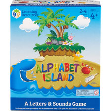 Learning Res. Alphabet Island Letter/Sounds Game