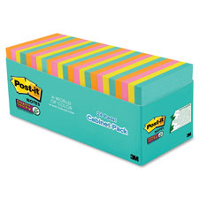 3M Post-it Miami Super Sticky Notes Cabinet Pack