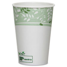 Dixie Foods EcoSmart Viridian Paper Hot Cups