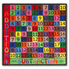 Flagship Carpets Math Coll. Add/Subtraction Rug