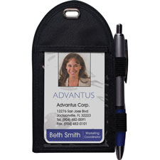 Advantus Vertical Badge Holder