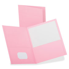 Oxford Twin-pocket Pink BCA Portfolios
