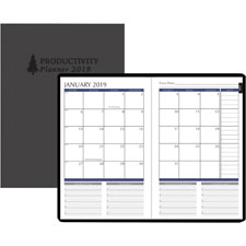 Doolittle Dated Monthly Productivity Planner