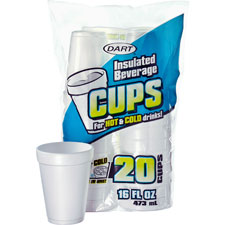 Dart Insulated 16 oz. Beverage Cups