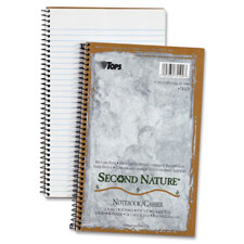 Tops College-ruled Second Nature Notebook