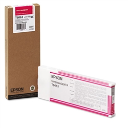 Epson T606300 Magenta OEM UltraChrome K3 Ink Cartridge