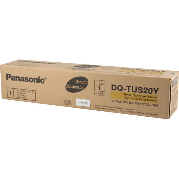 Panasonic DQ-TUS20Y Yellow OEM Toner Cartridge