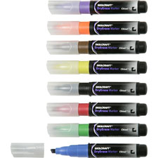 SKILCRAFT Dry-erase 8-Color Marker Set