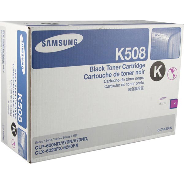 Samsung CLT-K508S Black OEM Toner Cartridge
