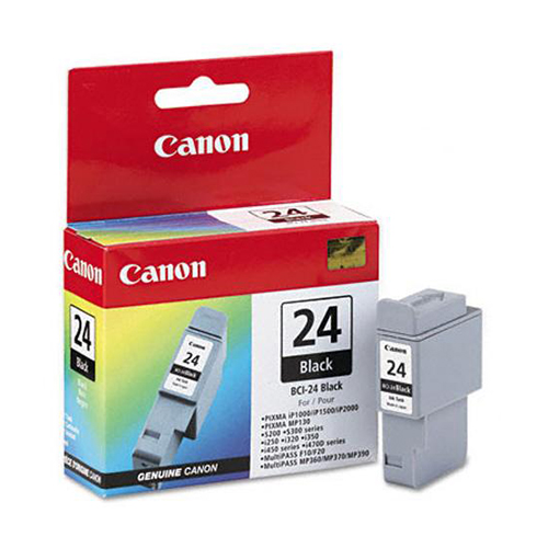 Canon 6881A003AA (BCI-24B) Black OEM Inkjet Cartridge
