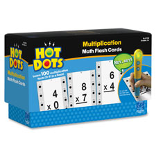 Eductnl Insights Hot Dots Multiply Flash Cards