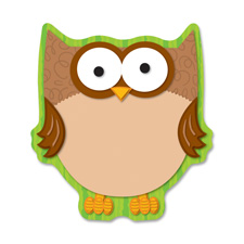 Carson Colorful Owl Design Notepads
