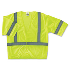 Ergodyne GloWear Class 3 Lime Economy Vest