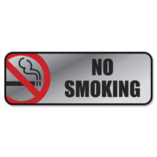 Cosco No Smoking Image/Message Sign