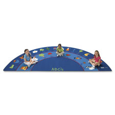 Carpets for Kids Fun With Phonics Semi-circle Rug