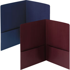 Smead Linen Two-Pocket Folders