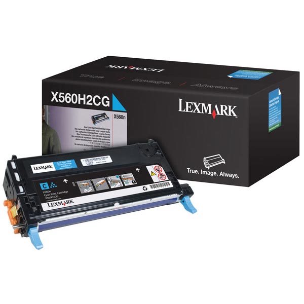 Lexmark X560H2CG Cyan OEM Toner Cartridge