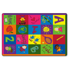 Flagship Carpets Easy Care Primary Pictures Rug