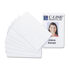 C-Line Graphics Quality Video Grade PVC Cards