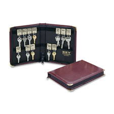 MMF Industries 24 Key Portable Zippered Key Case